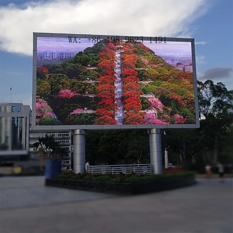 

P10 High End Outdoor LED Display Full Color Waterproof Fixed Screen for Premium Outdoor Commercial Billboard Advertising