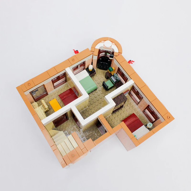 3222 PCS MOC City Street Views Angolo modulare Boutique Hotel Building Block Assemblaggio educativo fai da te Giocattolo per bambini Regali di Natale