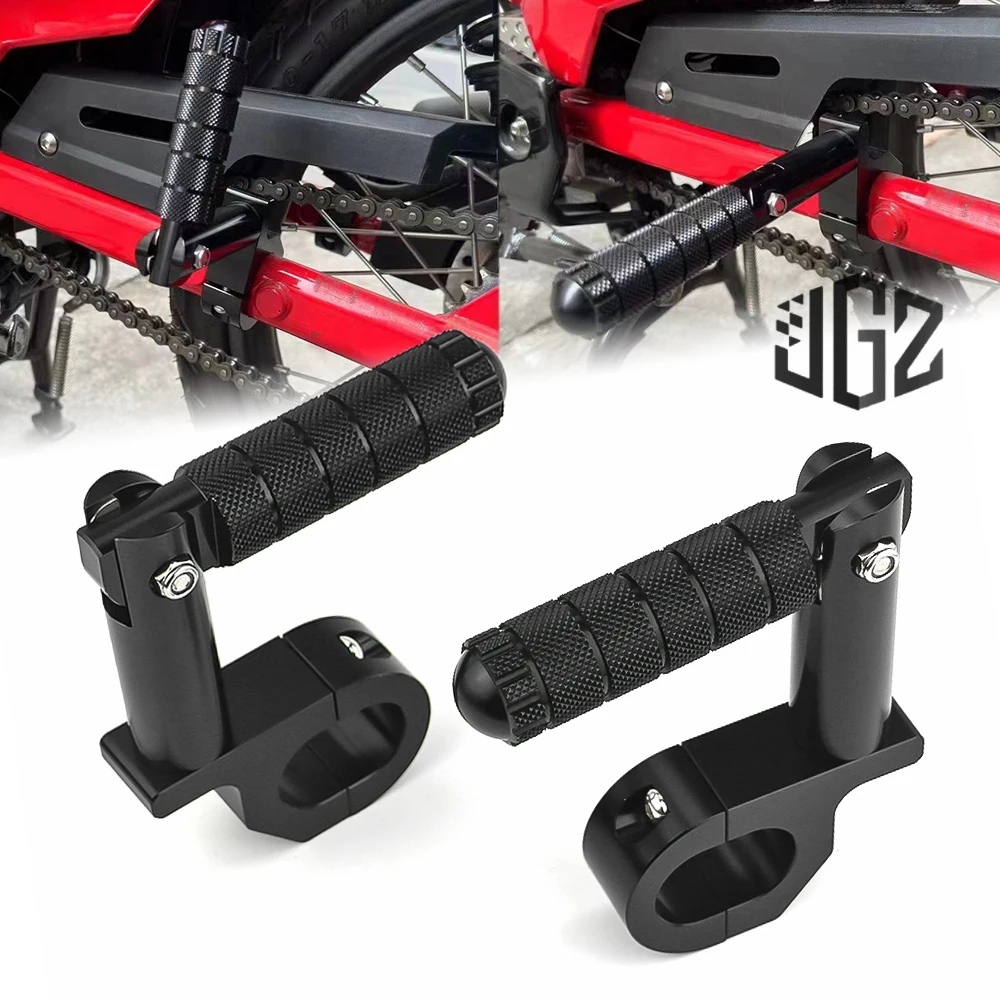 CT125 Motorcycle Aluminum Foot Step Rear Passenger Foot Step Advanced Die-Cast Pedals For HONDA CT125 2021-2023 Accessories