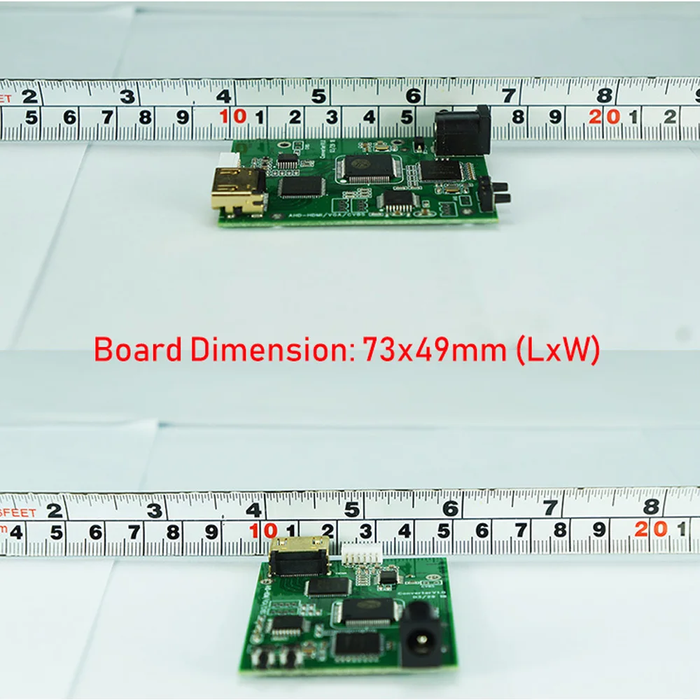 AHD TVI CVI CVBS to HDMI VGA CVBS Video Convertor 4 in 1 HD 1080P Video Signal Converter Module model