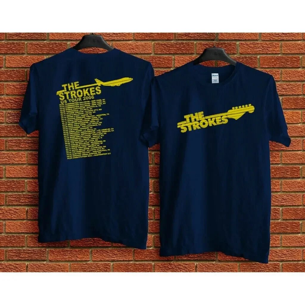 The Strokes Tour 2006 Short Sleeve Cotton T-shirt Unisex VM6068