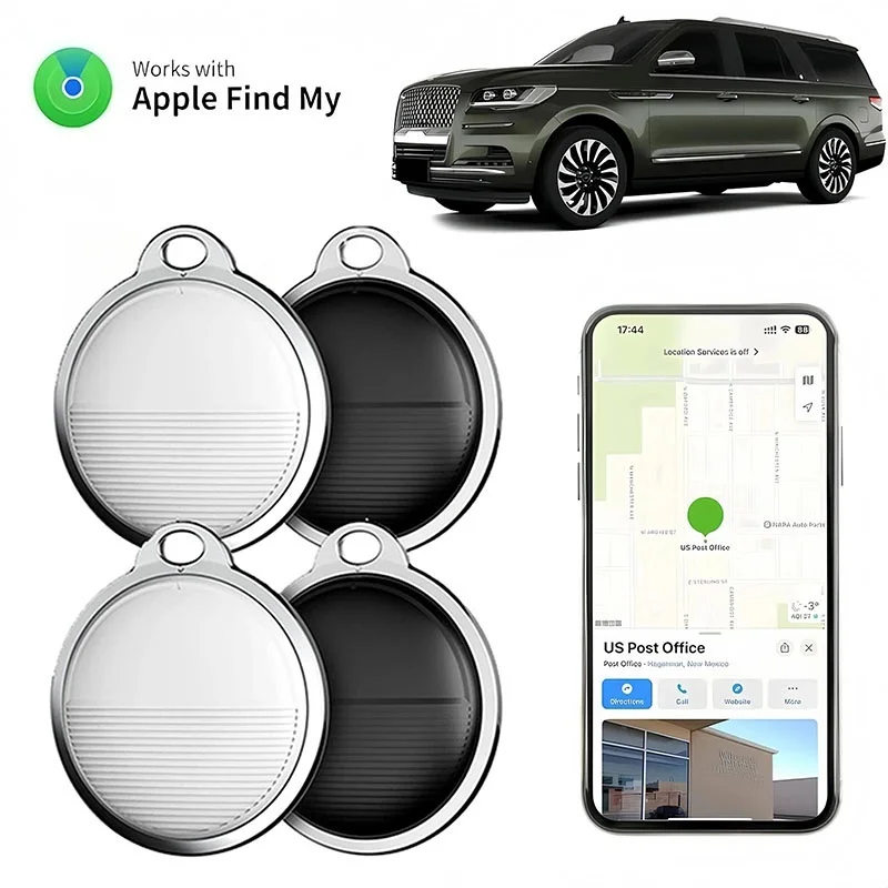 1-6pcs Mini GPS Tracker Smart Tag For Ios Find My App Key Finder Car Dog Pets Wallet Anti-Lost Device Alarm Locator Accessories