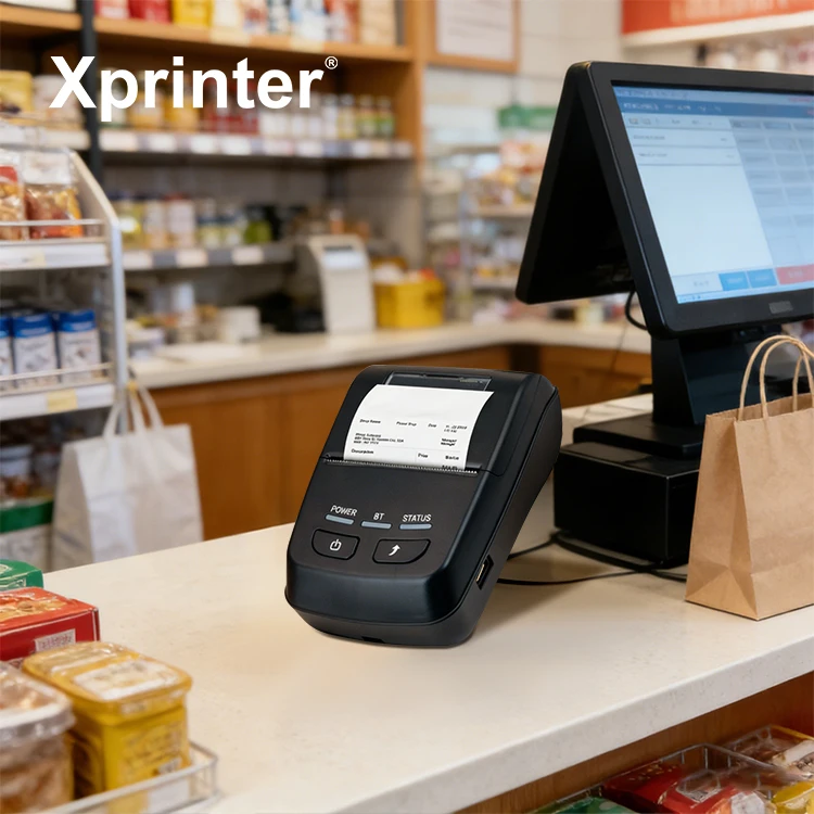 Xprinter P501A High Performance Portable 58mm Receipt Printer for Mobile Phone Impresora Portatil Bluetooth Imprimante Thermique