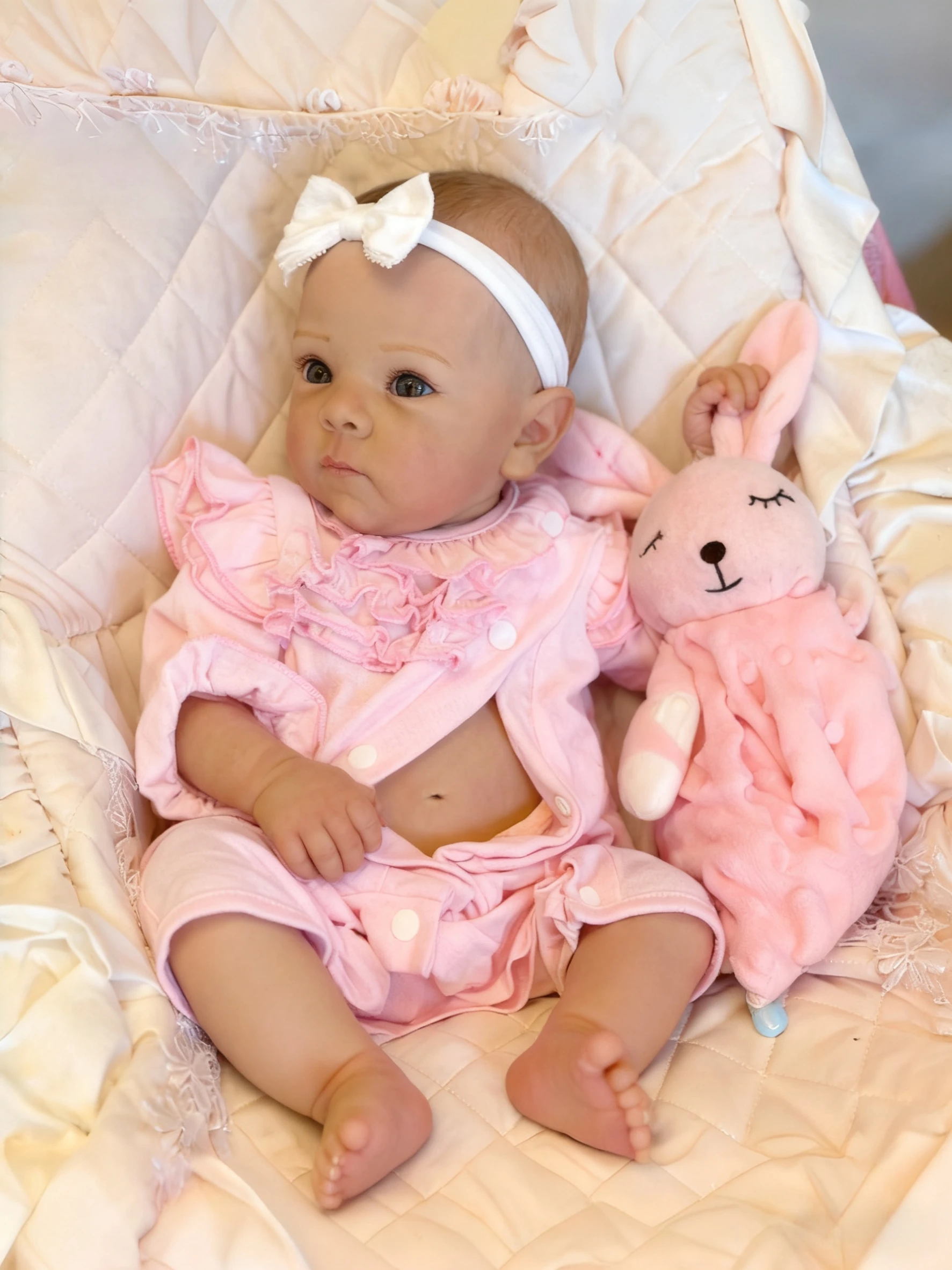 Aizwa1 Reborn Bettie Doll 18 pollici (silicone o vinile possono scegliere) Bebe fatto a mano neonata per bambini regalo di compleanno