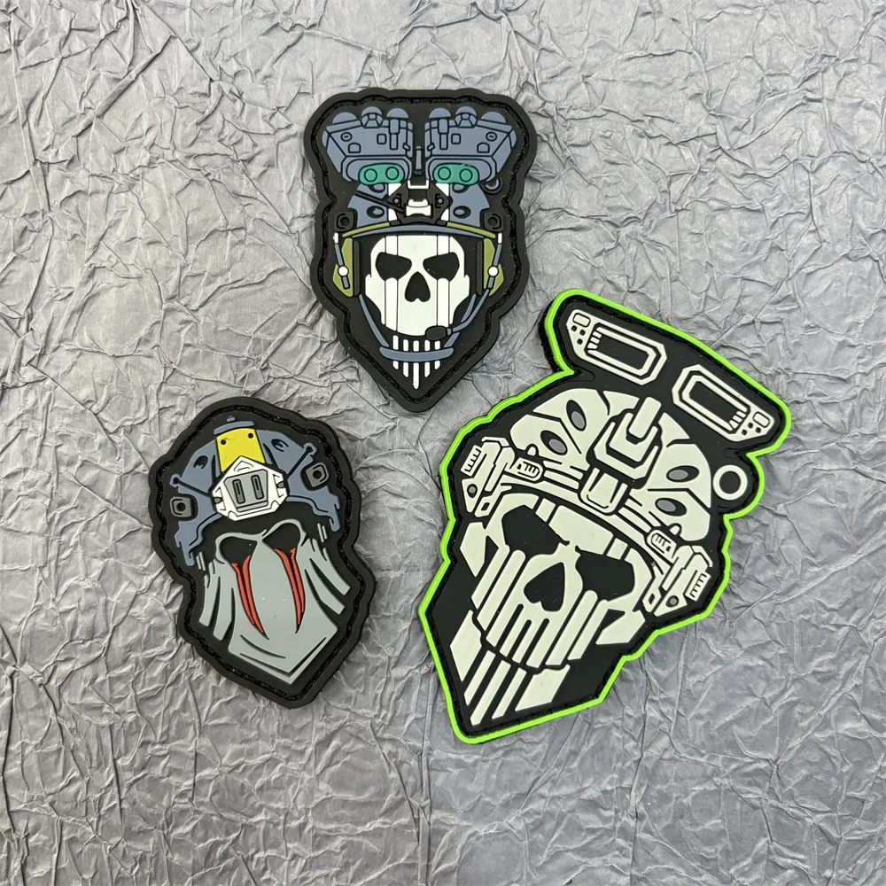 Call of Duty PVC Patch on Clothing Tactical Military Backpack Patches 3D Morale Badge Hook and Loop Stickers