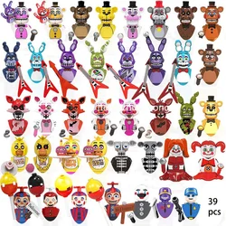 Fnaf-kf6160 wm6097 kaufen 8 pcs blöcke geschenk spiel figur spielzeug figur alptraum chica bonnie foxy golden bonnie bären figuren geschenk