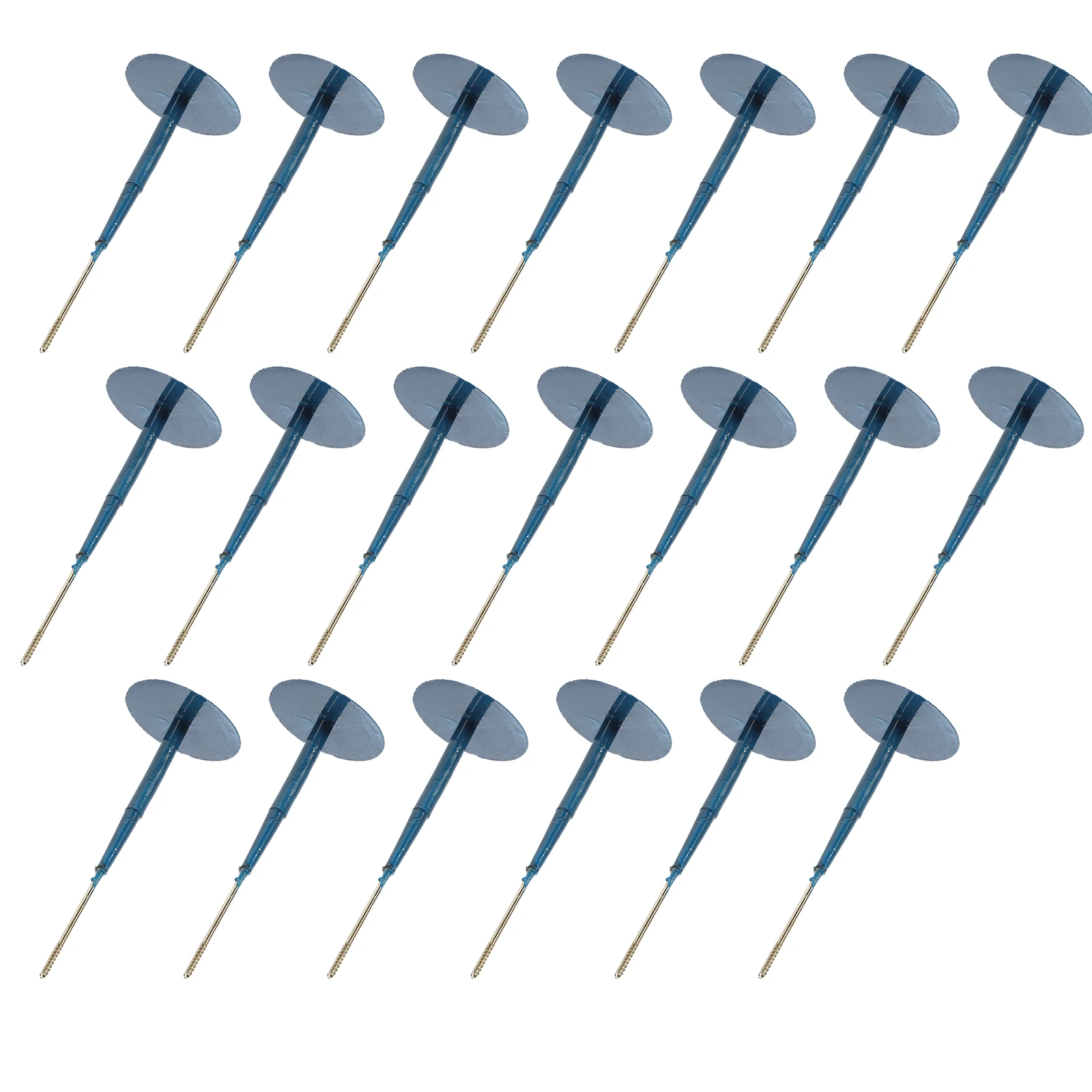 

20pcs Tire Repair Nails 3mm Mushroom Head Cold Hot Patch Plug Kit Tubeless Tires Puncture Fix Rubber Spikes Car Motorcycle