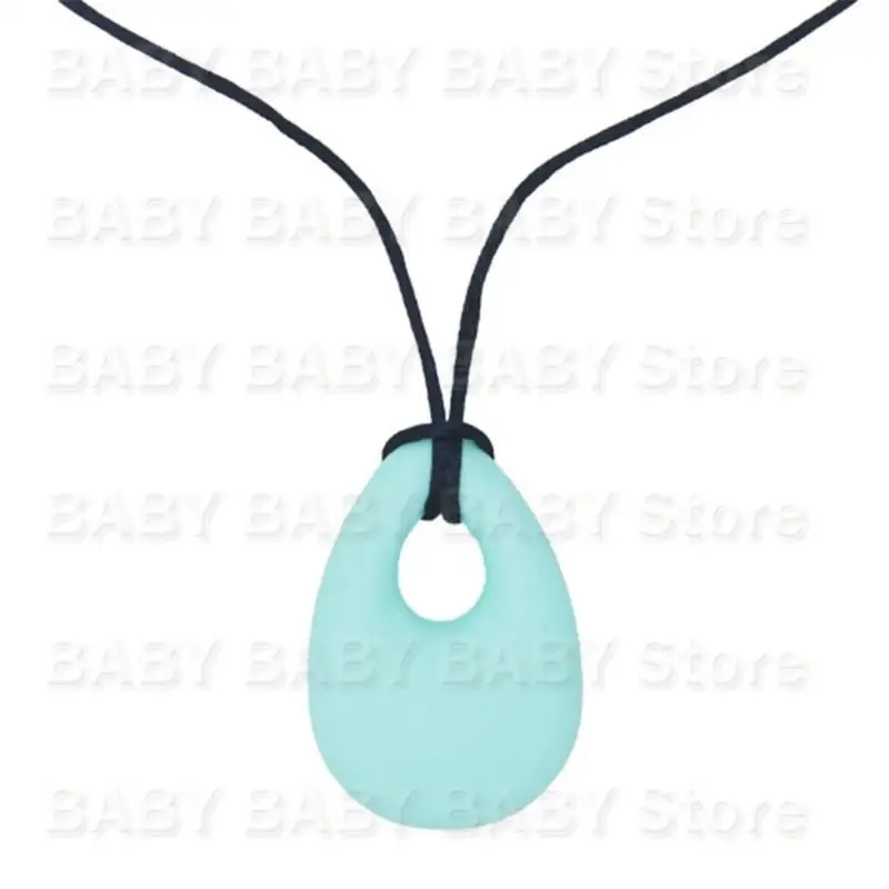 

Q81A Necklace Sensory Chew Pendant Teeth Training and Biting Necklace For Kids