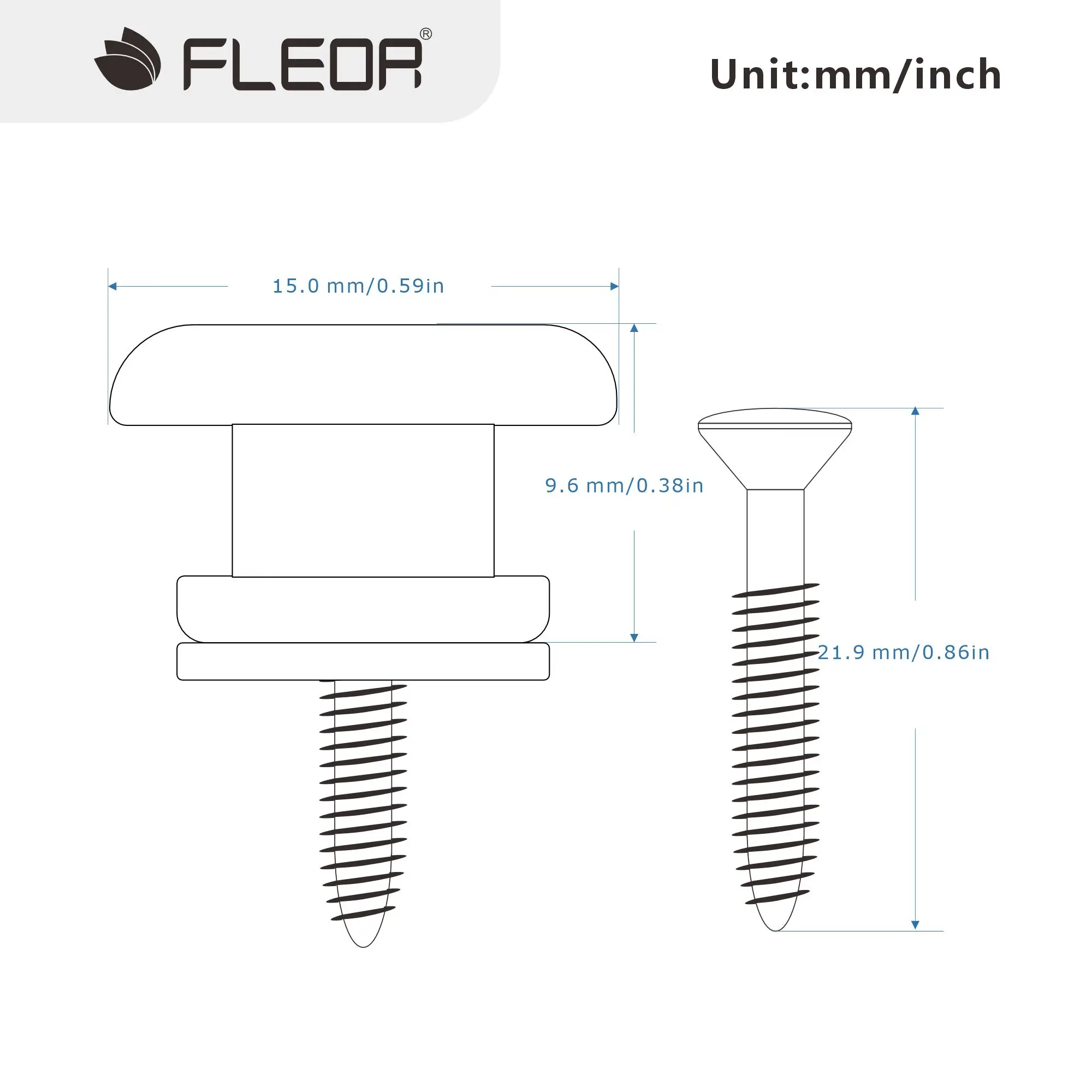 FLEOR 1 paio di serrature per tracolla per chitarra con testa a fungo, bottoni Straplocks, oro/cromo/nero, scegli per parti di chitarra