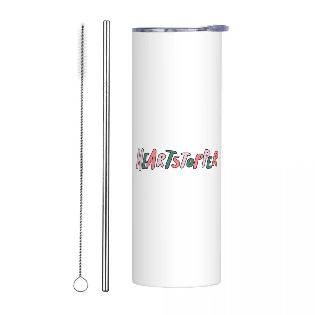 

Heartstopper Stainless Steel Tumbler Vacuum Insulated Mugs Thermal Cold Bottle Straws With Lid 20oz