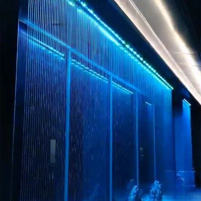 Fiber Optic Cable Water Curtain Water Curtain Wall Partition Screen Water Waterfall Numerical Control