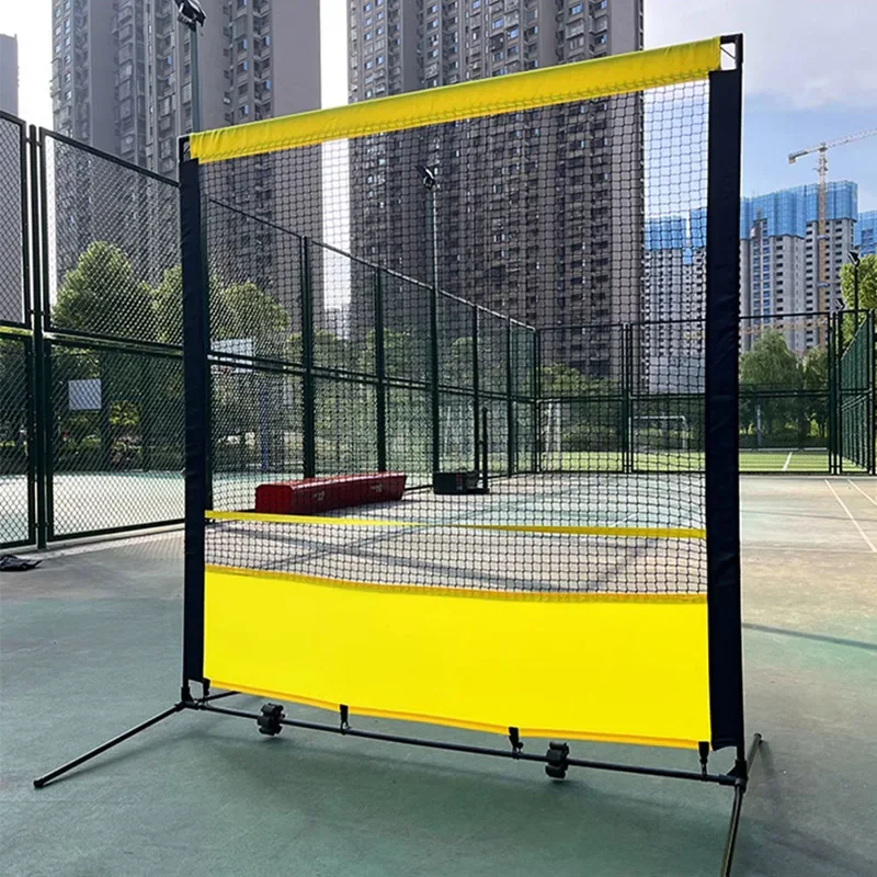 Tennis Training Bounce Net Single Play Tennis Trainer Training Wall Enlarged Mesh High Strength Rebound Stable and Strong