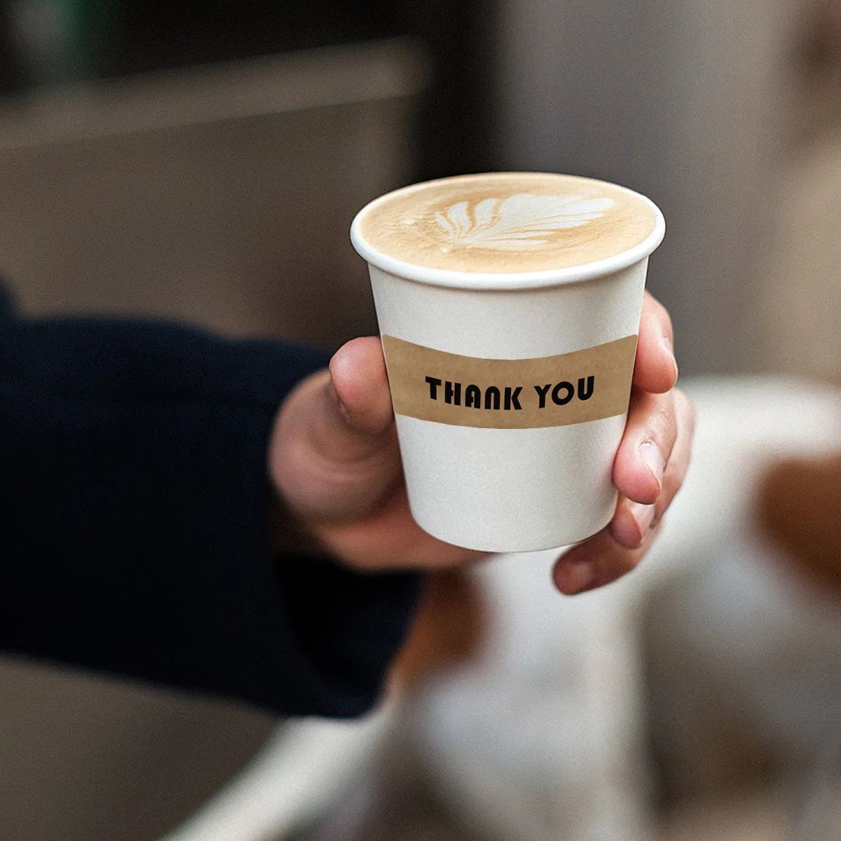 120pcs Thank You for Your Order Stickers Kraft Paper Sealing Stickers Rectangular Stickers for Shop Bakery Thank Customers Gifts view 5