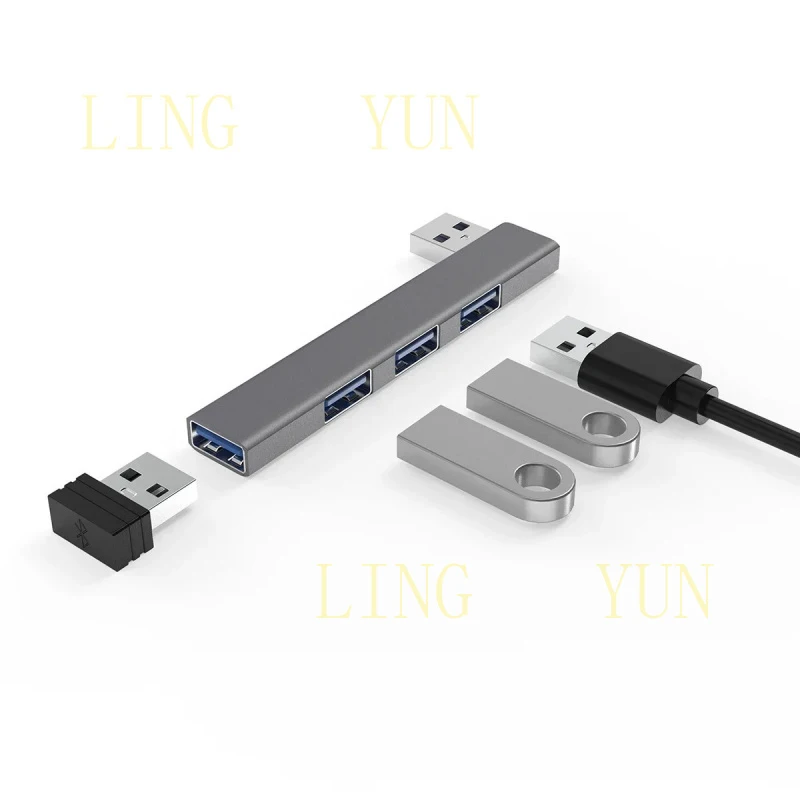 Z  USB C HUB 3.0 Type C 3.1 4 Port Multi USB Splitter OTG Adapter For Xiaomi Lenovo - view 4