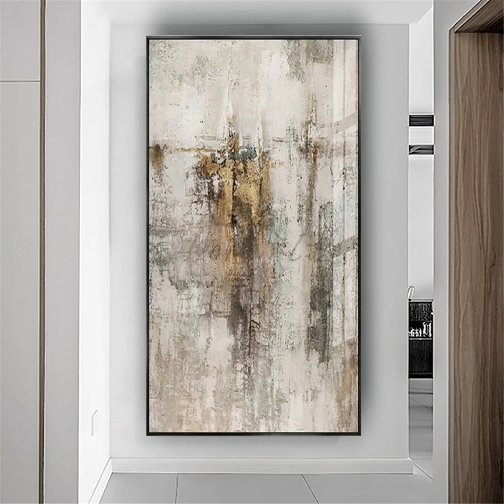 

Modern Yellow Black Texture Abstract Oil Painting On Canvas Handmade Nordic Vogue Wall Art Picture For Living Room Home Decor