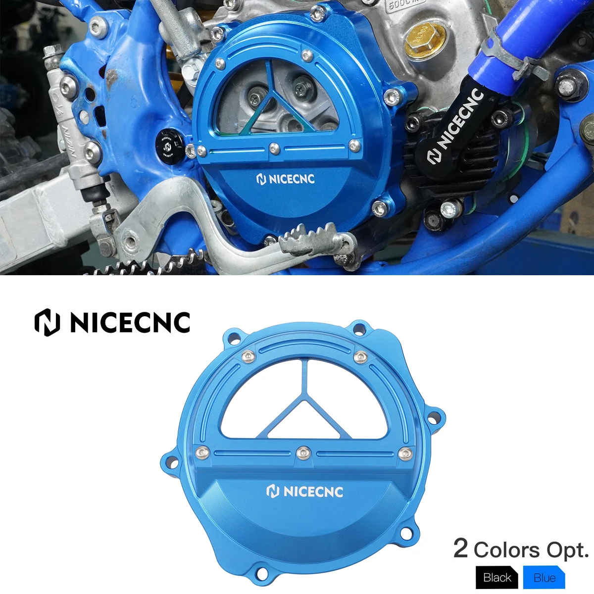 

NiceCNC Billet Clutch Case Cover Protector For Yamaha YZ 65 85 YZ85 2002-2022 YZ65 2018-2022 2019 Engine Clutch Cover Motorcycle