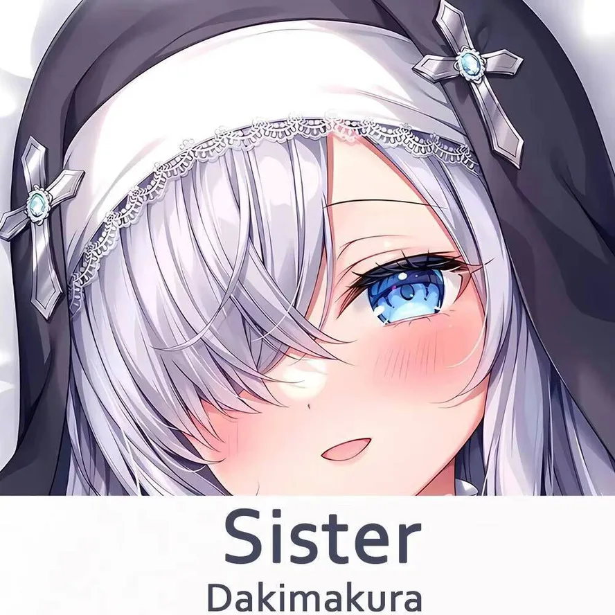 

Dakimakura 2WAY Hing Body Pillow Case Cover Anime Cushion