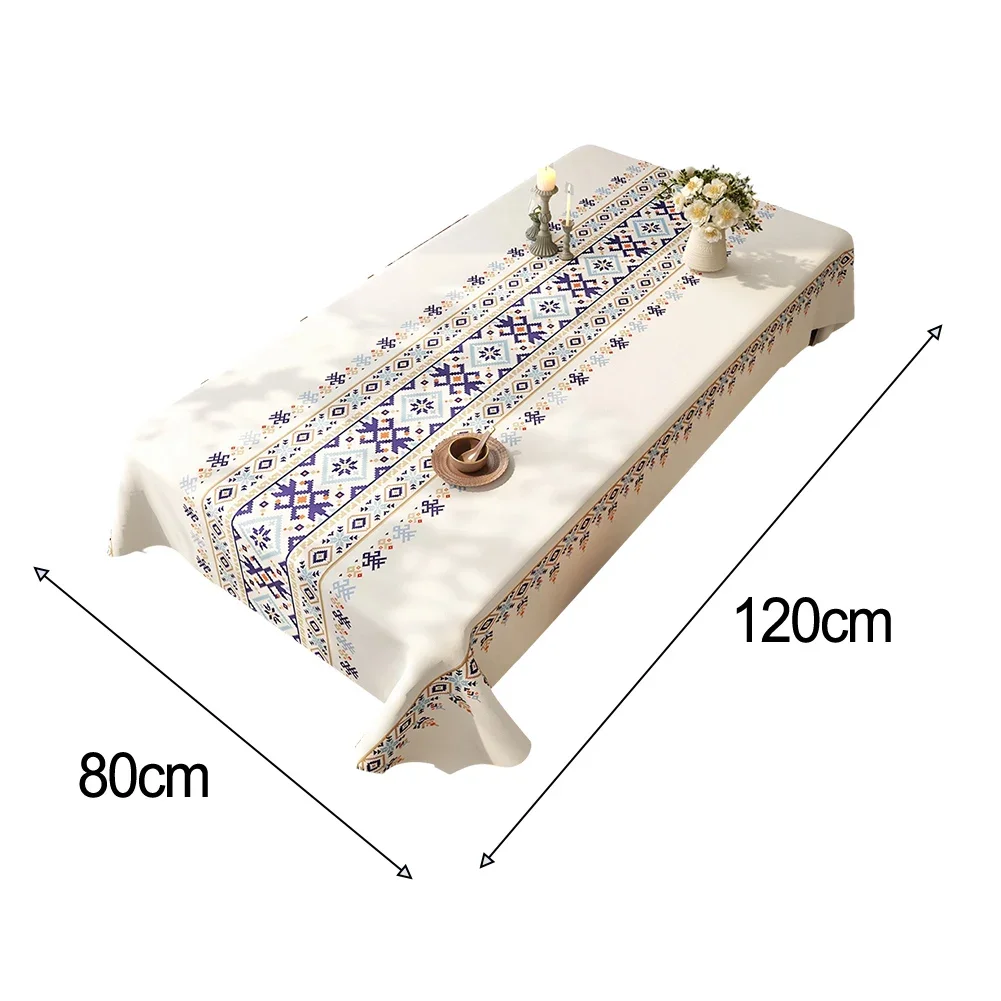 32x48 Inch Tablecloth 32x48 Inch Dining Table Cover Easy Cleanup Graceful Drape Indoor And Outdoor Stain Resistant