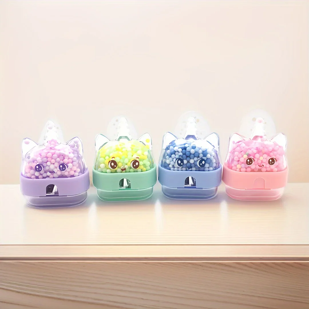 Unicorn Pencil Sharpener back to school Office 1pc Stationery Kawaii Animals Cartoon  Accessories Gift Kawaii School Supplies