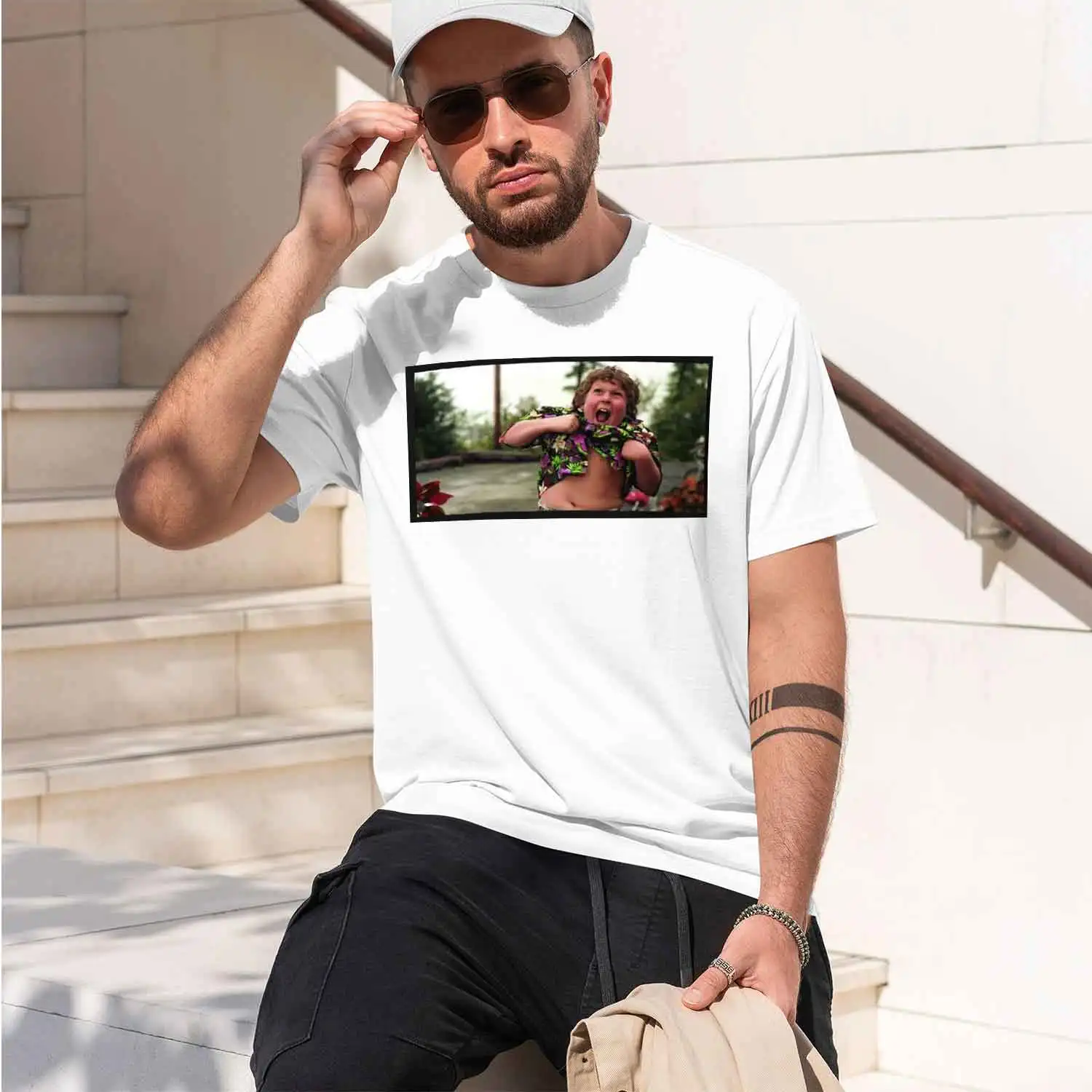 The Goonies Truffle Shuffle T-Shirt Trendy Casual Short Sve Shirt 2026 New Model Short-sleeve crewneck T-Shirt Classic Casual Mu