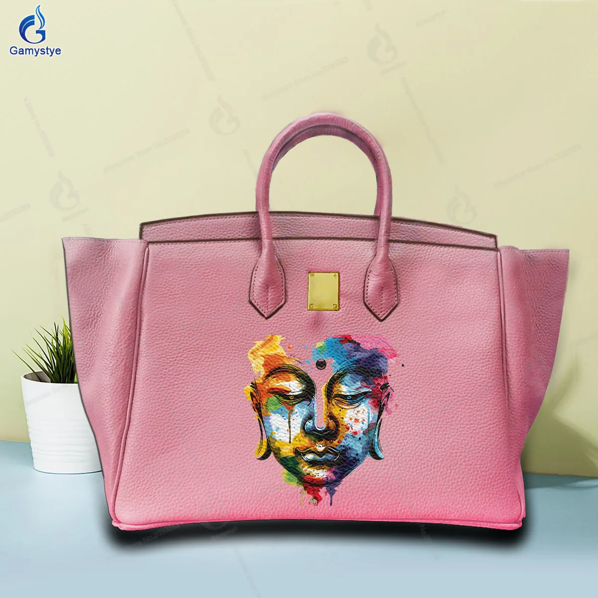 

Shoulder Bag Printed Handbags Trader Tote Bag for Women Handbag Popular Designer Pink Goods Unique Girl Face Crossbody Bag Art