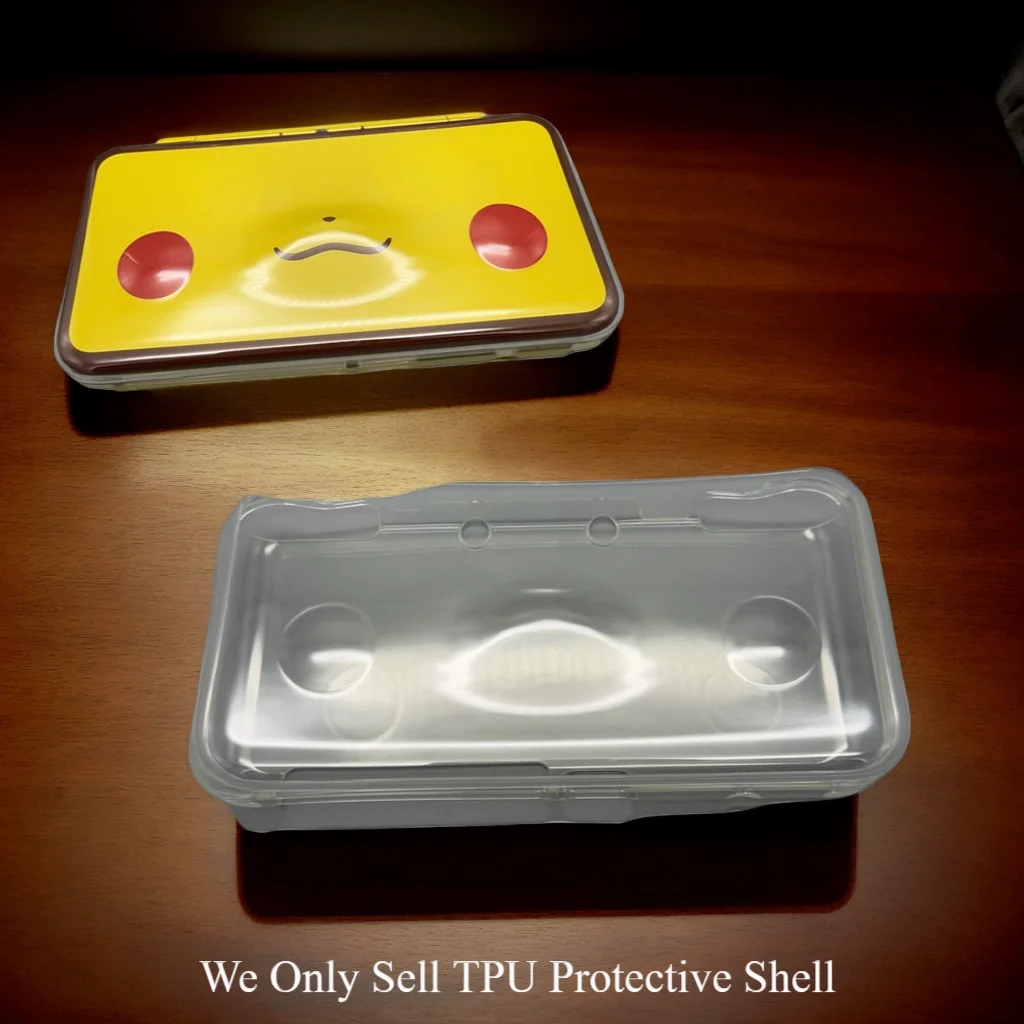 Защитный чехол из ТПУ для NEW2DSXL NEW2DSLL Poke Ball/Pikachu Limited, силиконовый чехол, мягкий кристаллический корпус, высококачественный игровой чехол