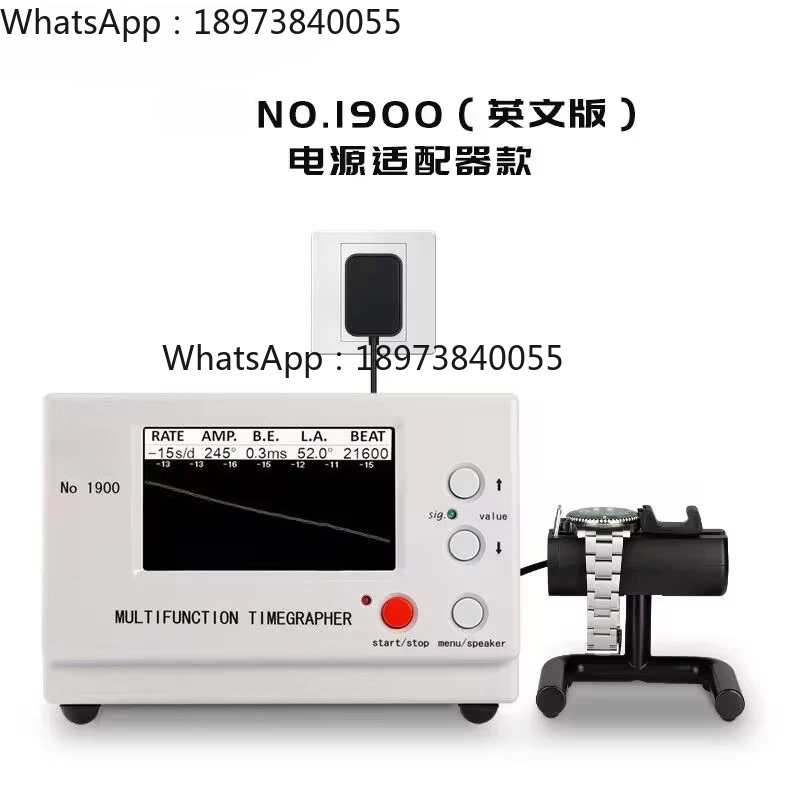 Weishi Timegrapher No 1900 Профессиональный многофункциональный тестер часов с таймером для часовщиков Наручные часы Инструменты и детали в продаже