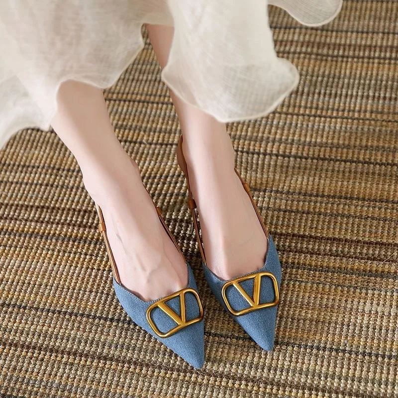 Fashionable High Heels Sandals for Women New Hot Sale Summer Casual High Heels Women Sandals Zapatillas Mujer image 3