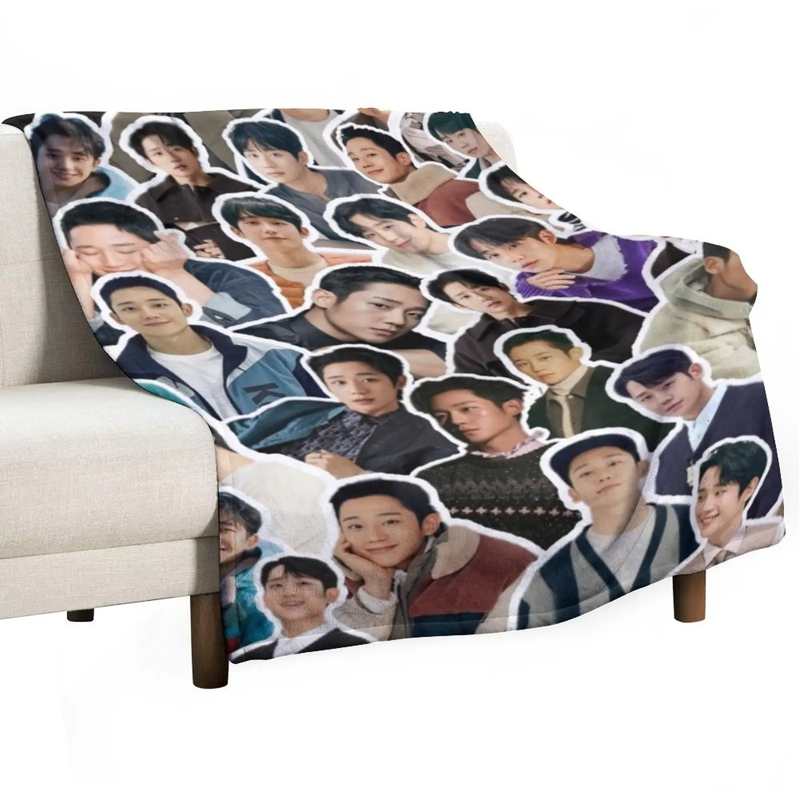 

Jung Hae In Throw Blanket manga Summer Beddings Baby for sofa Blankets