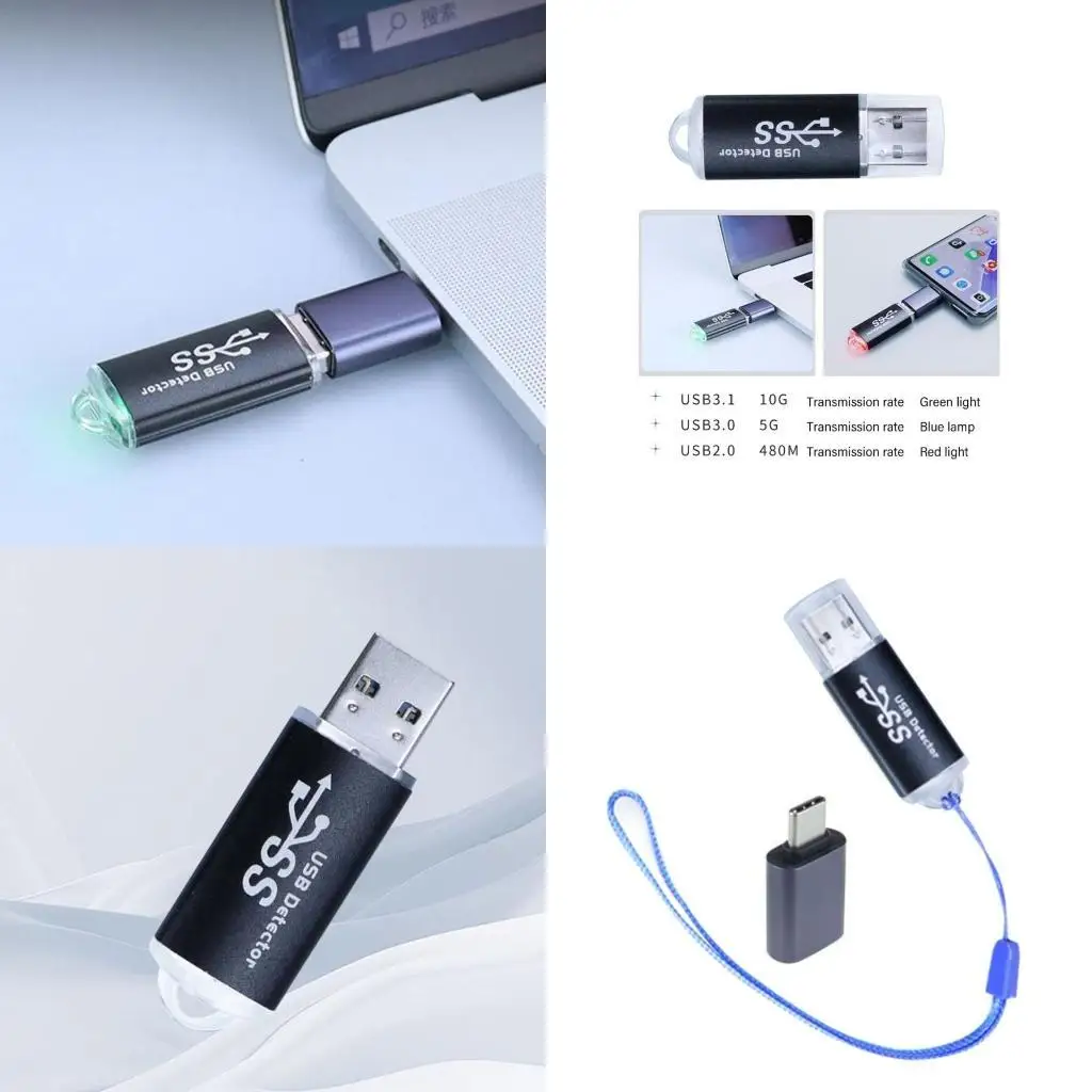 

Y1UB USB-тестер для док-станции USB HUB TypeC, удобный инструмент для тестирования