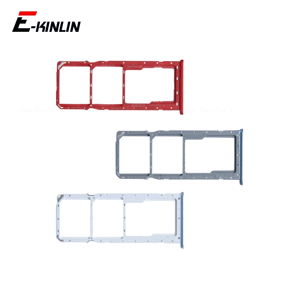 

Лоток для SIM-карты, разъем для чтения, адаптер для OPPO A11 2019 A12 A12e, разъем Micro SD, контейнер, запасные части