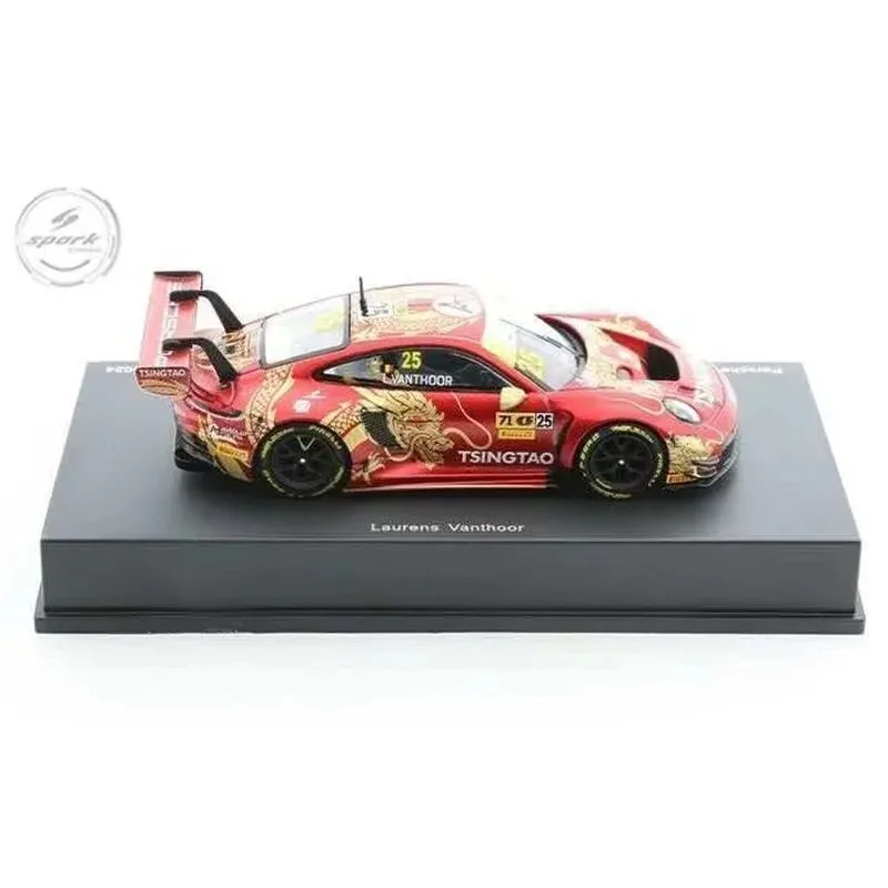 Spark 1/64 911 GT3 NO.25  Alloy Die Casting Car Model Collection Model Boy Gift Christmas Gift Gifts for Men