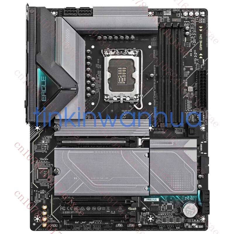

used For Gigabyte Z890 EAGLE WIFI7 Motherboard DDR5 LGA1851 DP 4×M.2 4×SATAIII ATX.
