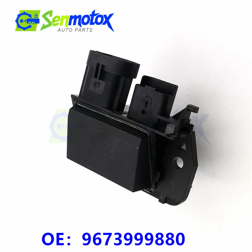 9673999880 9662872380 1267J4 9827870080 سخان المحرك المقاوم للمروحة لسيتروين C1 05-14 C4 بيرلينجو بيجو 108 301 307 3008 5008 #6