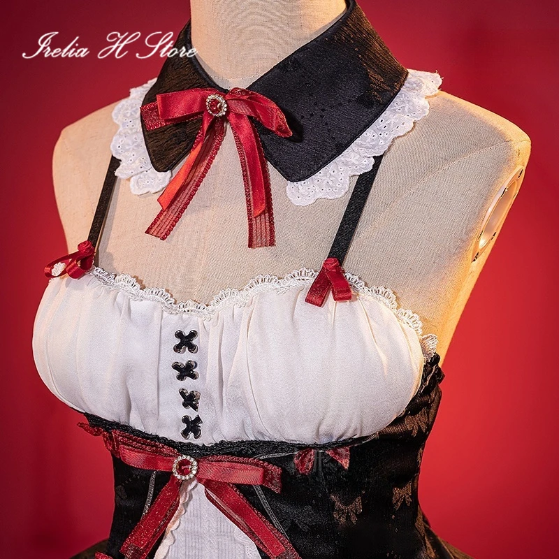 ชุดเดรสน่ารักสไตล์โกธิคสำหรับสตรีอนิเมะชุดคอสเพลย์ผู้หญิง