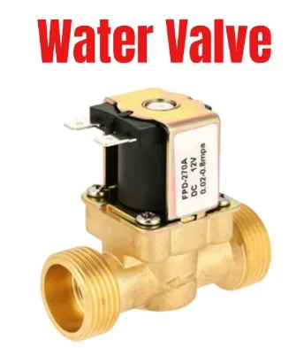 AC220V 3/4 Inch Brass Electric Solenoid Valve Normally Closed For Water Heater Purifier Steam Machine Plumbing System Industrial