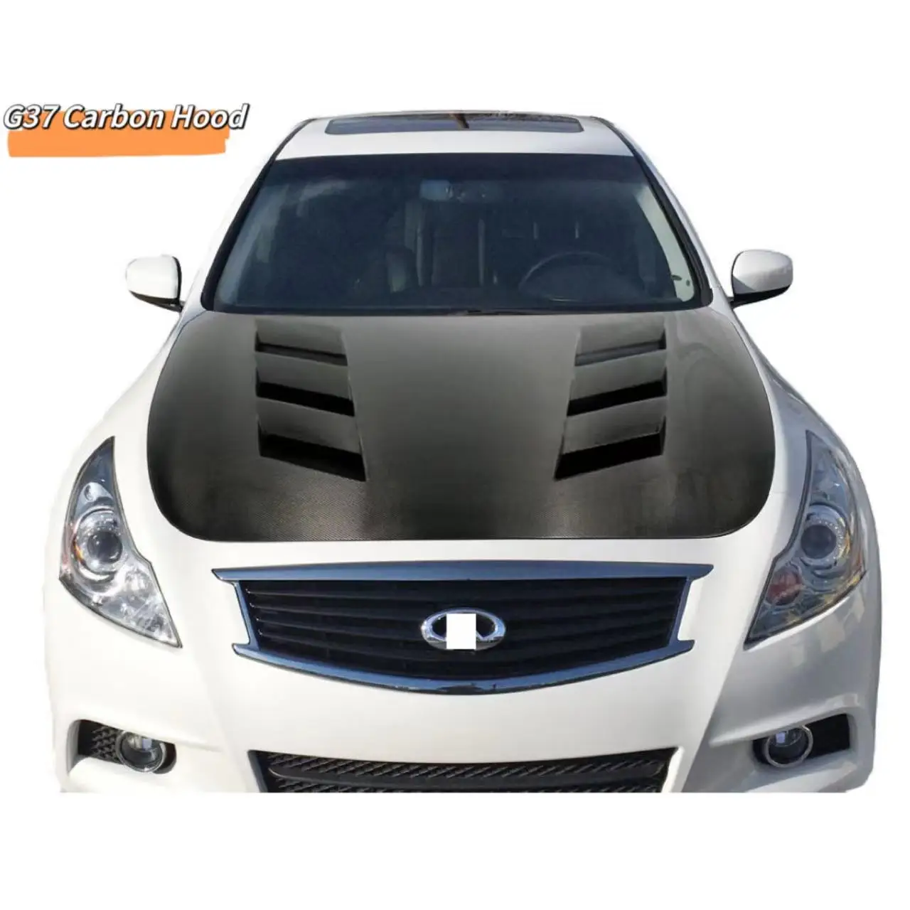

2025 new MRD G37 Coupe G35 G25 Carbon Hood for Infiniti Q37 G35 G25 2007-2013 Coupe Engine Cover Hood Bonnet Cover
