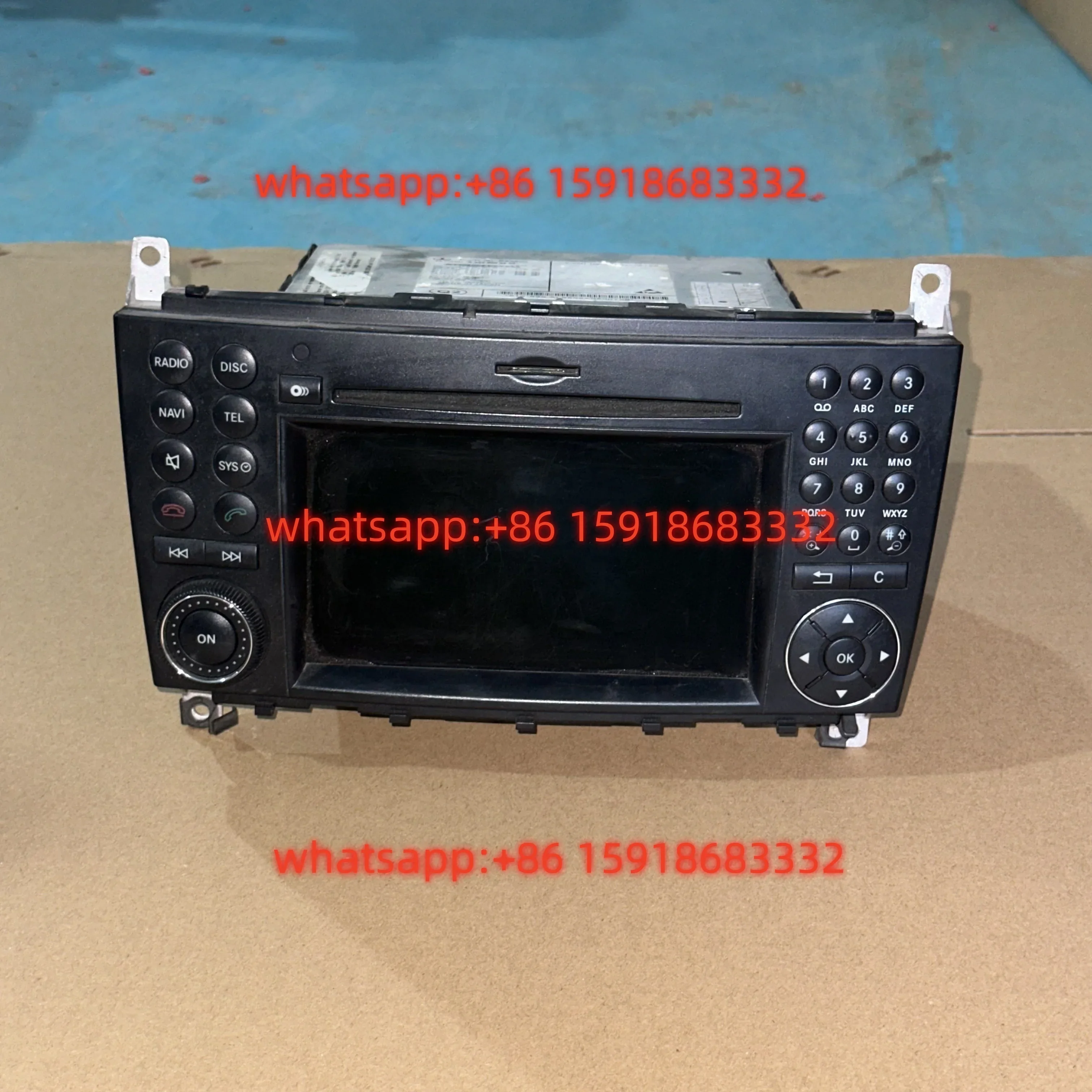 For the Mercedes Benz G500 G55 W463 Center Console Original Used Navigation DVD Display Screen