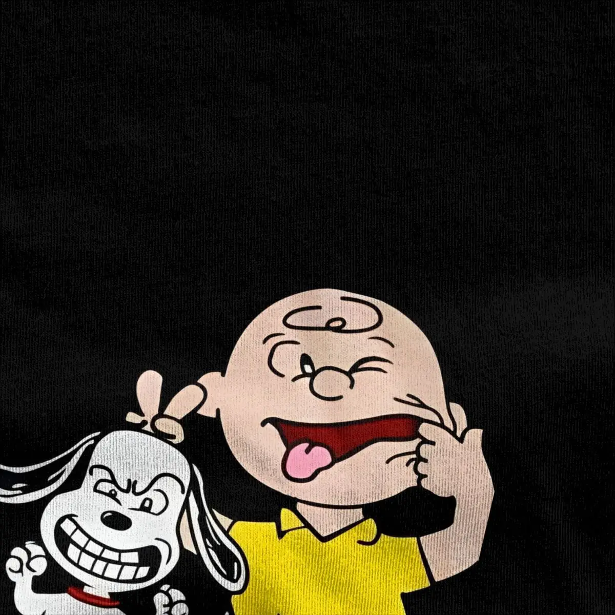 Peanuts Charlie Brown And Snoopy T-Shirts Cotton Tops Summer Y2K Funny Short Sleeve T-Shirt O-Neck Hip Hop Printed Tee Shirt