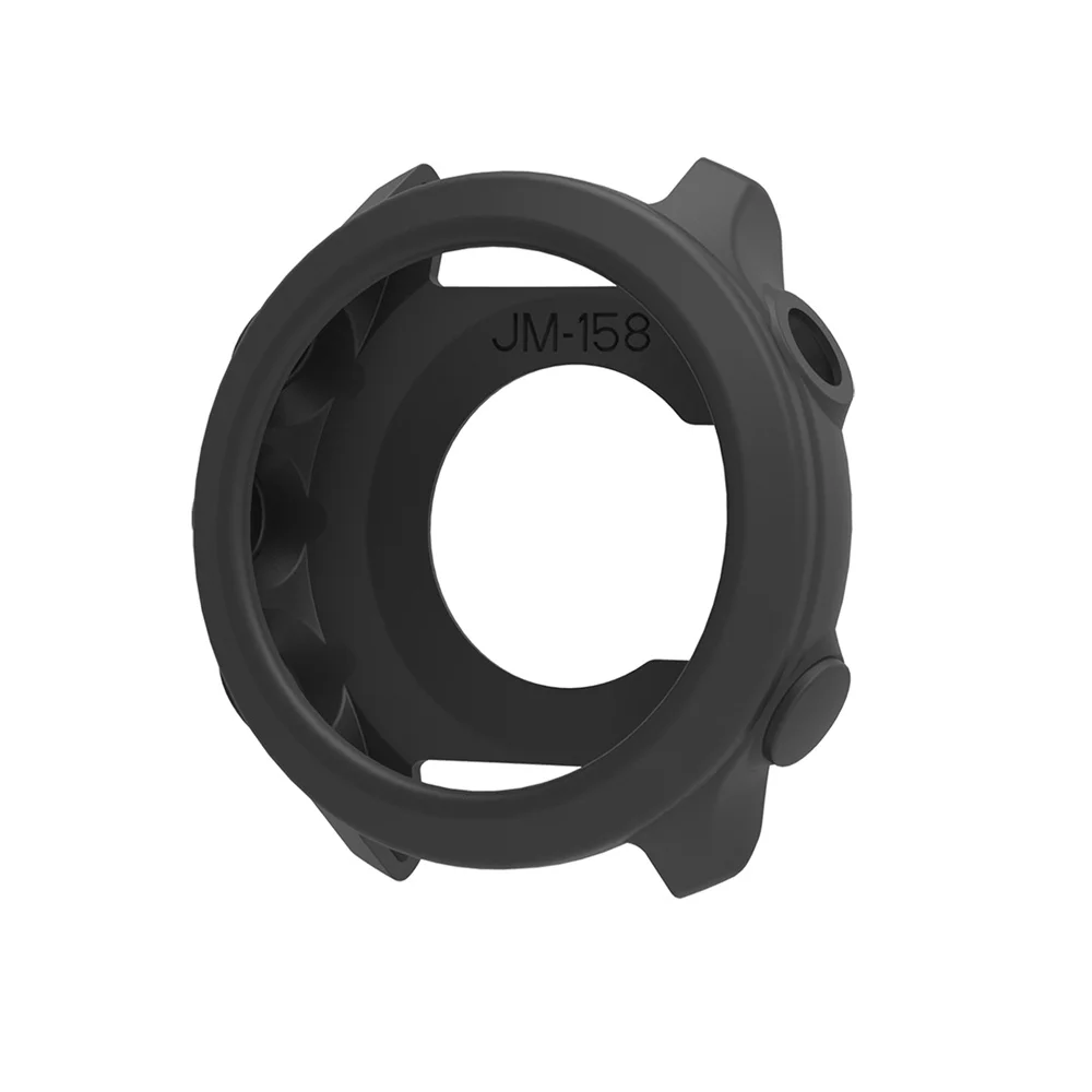 For Garmin Forerunner 158/55 Watch Shell Decoration Soft Silicone Clear Screen Protector Case Super Light Colorful Hollow Cover image 4