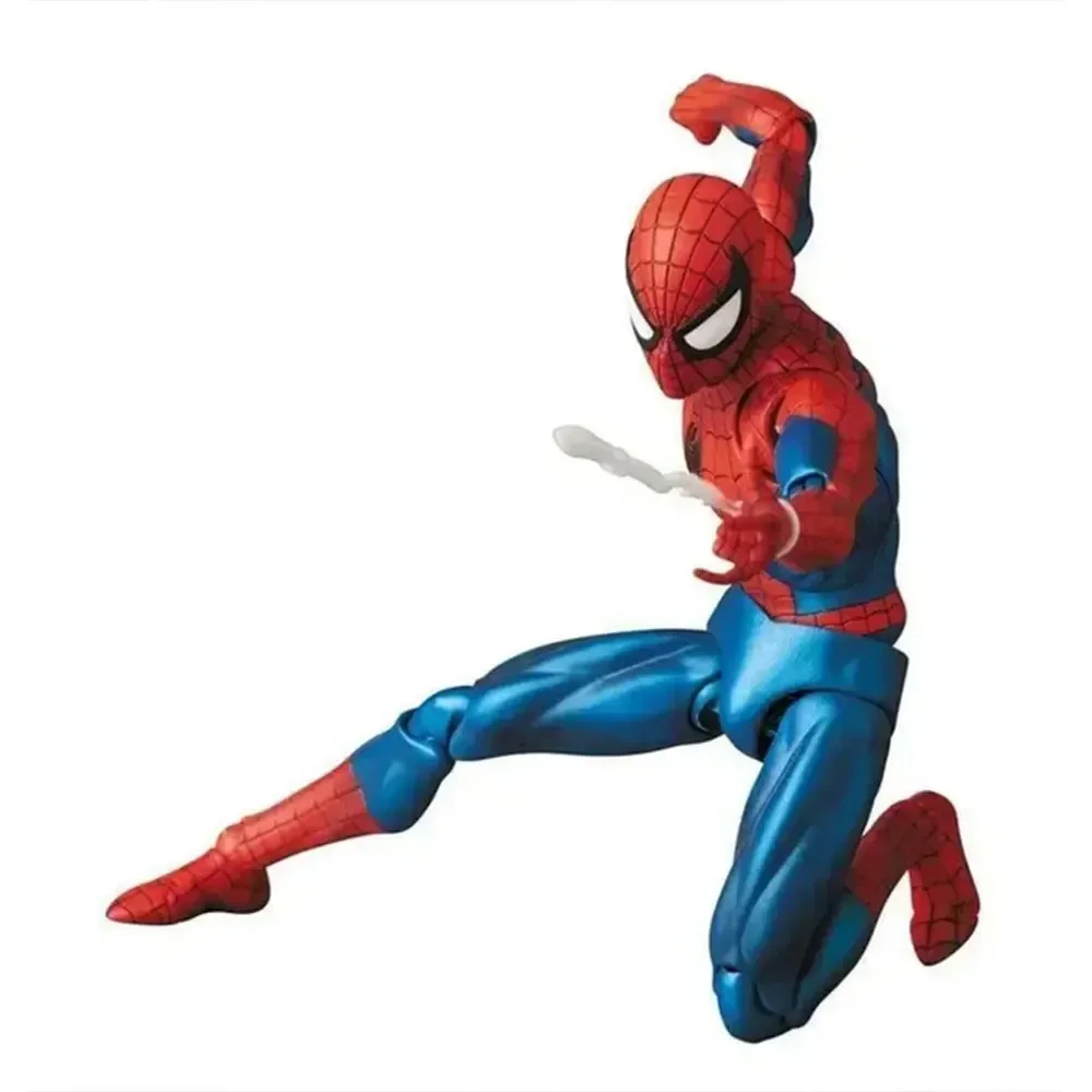 Marvel Spider-Man 075 The Amazing Spider-Man Comic Version Jointed Action Figure Model Toy 16cm Spider-Man Doll