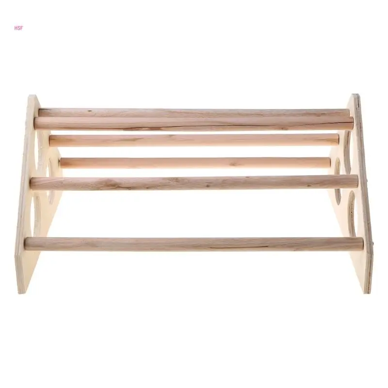 Backyard Chick Perch Strong Wooden Jungle Gym Roosting Bar Chicken for Coop Brooder