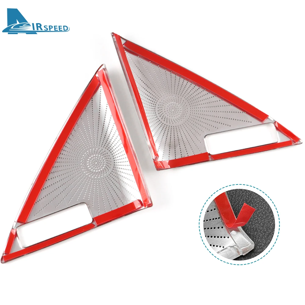 الفولاذ المقاوم للصدأ الباب الأمامي غطاء مكبر الصوت لمازدا CX60 2022-2025 CX70 CX-70 CX80 CX-80 CX90 CX-90 تكوين عالي 2024 2025 #2