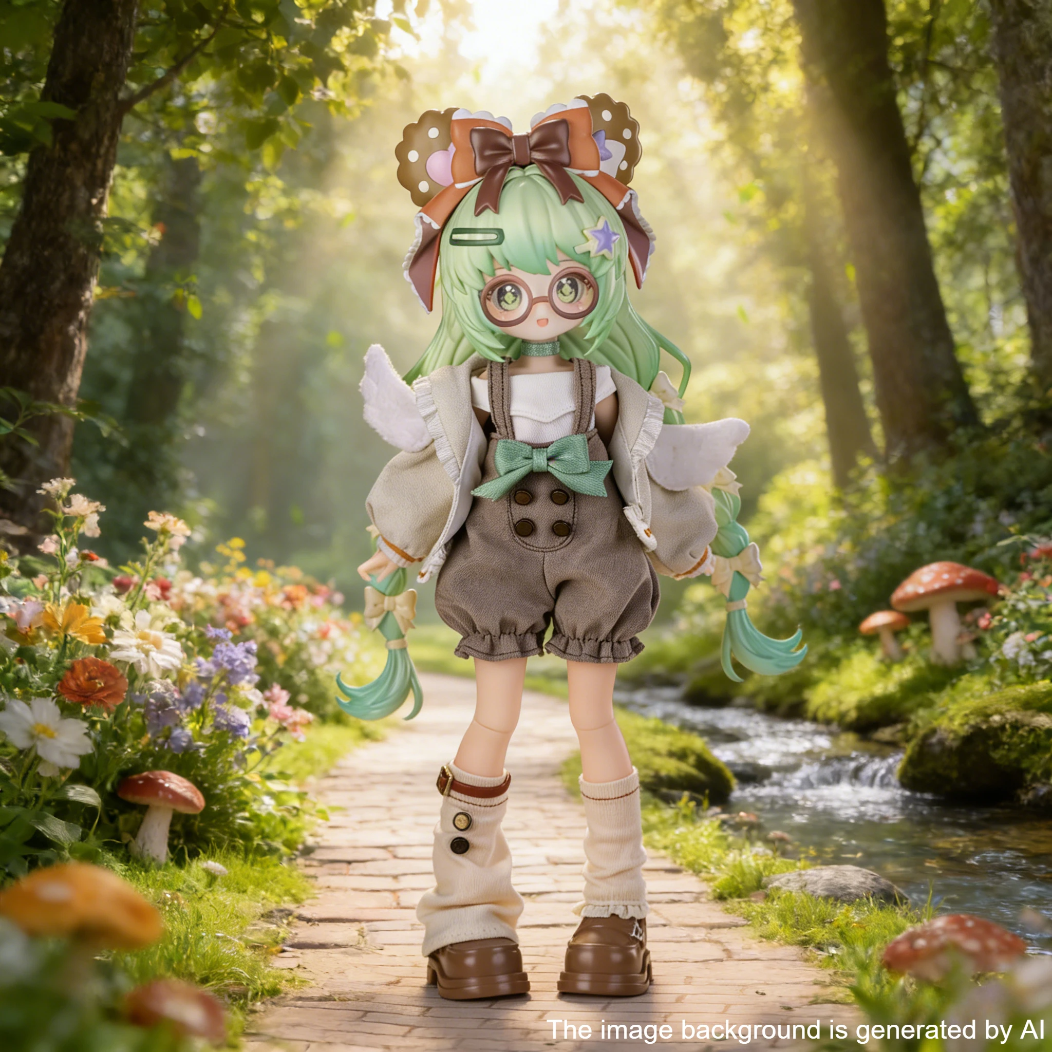 

New The Light And Shadow Academy Series Blind Box 1/8 Mjd Anime Doll Mystery Box Movable Joint Action Figures Collectible Model