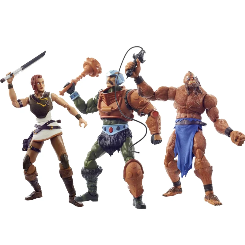 دمية He-man/Man-At-Arms/Teela/Beast-Man مقاس 7 بوصات من He-man Deluxe MOTU Villain Model Doll