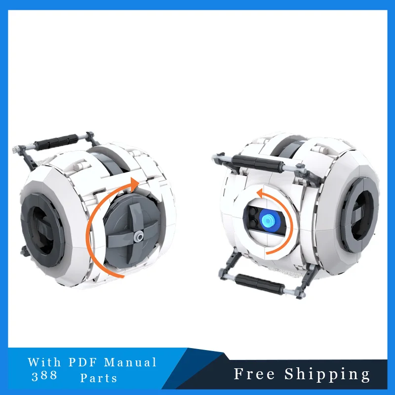 

388 PCS Creative MOC Intelligent Machinery Eyeballs Building Block Models Children Puzzle Assembly Toys Christmas Birthday Gifts