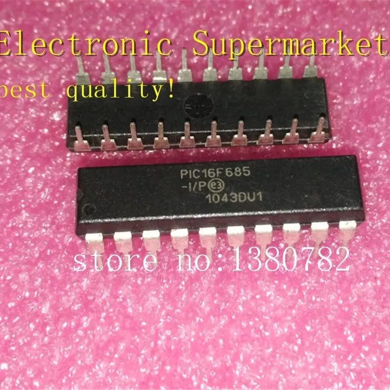 

Free Shipping 10pcs/lots PIC16F685-I/P DIP-20 New IC In stock!