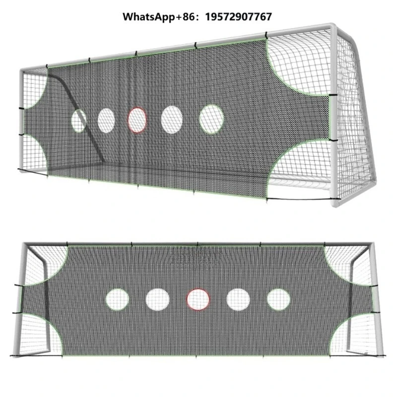 Portable Detachable Football Goal Net Indoor/Outdoor Training Bold 11/7/5 People Capacity New Football Net Training Equipment