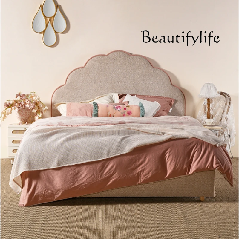 S Italian Queen Headboard Bed Double King Designer Princesse Adults Storage Beds Loft 180X200cm Big Cama De Casal Furniture Home