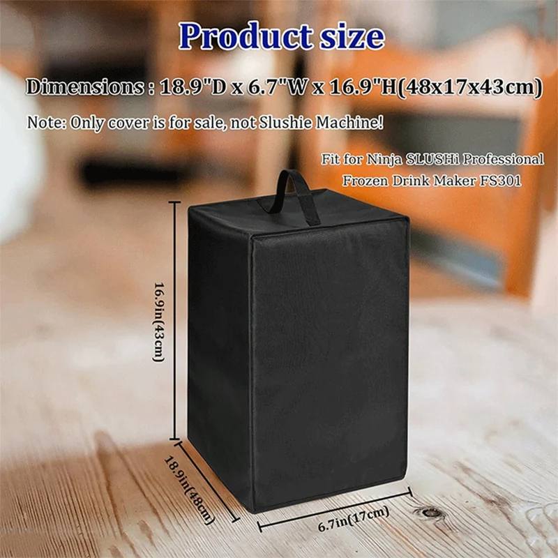 غطاء ماكينة سلوشي للنينجا FS301C، مقاوم للماء والغبار. JAS
